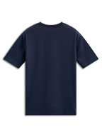 Alpinestars Alter Oversized CSF Tee, Short Sleeve T-Shirt, Navy, back view, plain design with a relaxed oversized fit, casual motorsport streetwear
