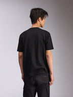T-shirt Alpinestars Noka CSF, t-shirt à manches courtes, noir, vue de dos, streetwear décontracté inspiré du sport automobile