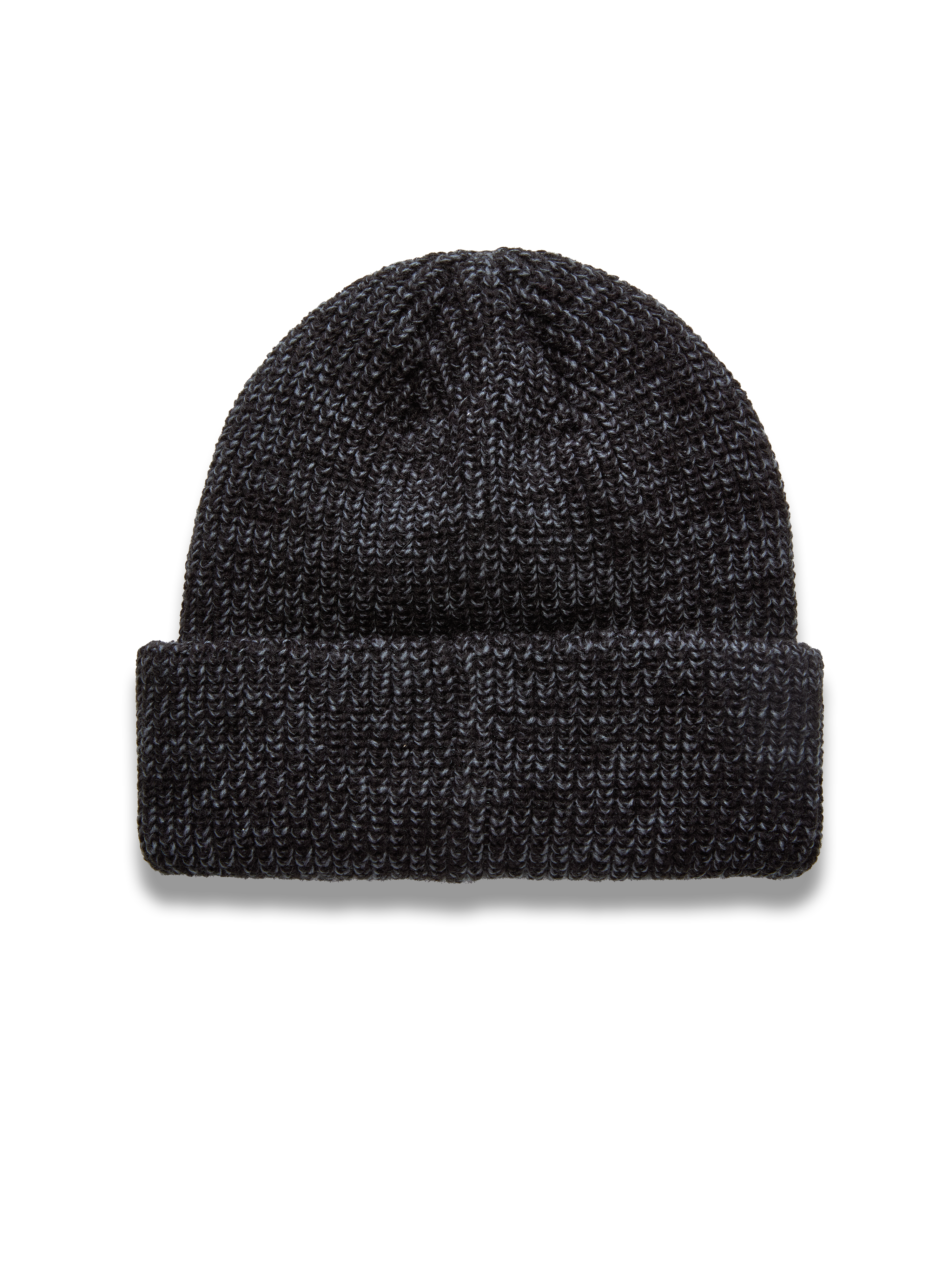 Alpinestars Unload Rib Cuff, bonnet de sportswear gris anthracite chiné, maille jersey tricotée, coupe peu profonde