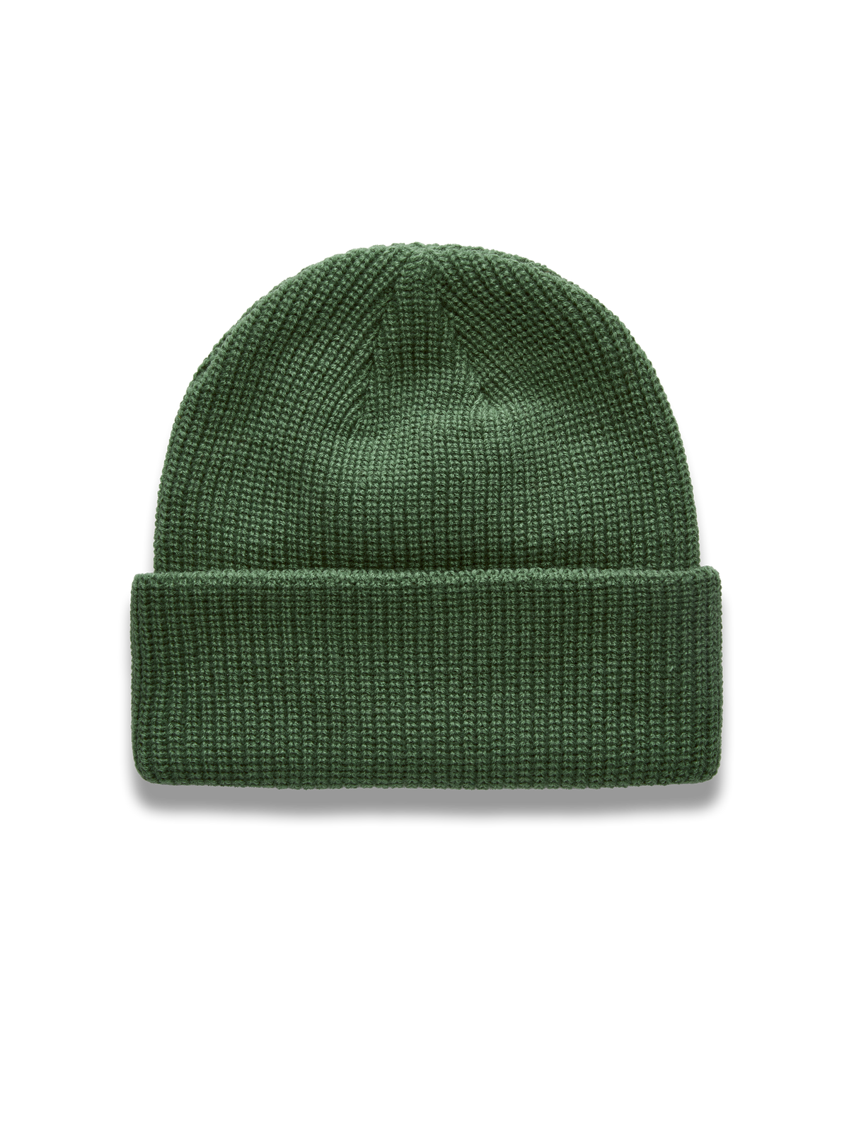 Alpinestars Unload Rib Cuff Bonnet, bonnet de sportswear vert pois, maille jersey tricotée avec coupe peu profonde