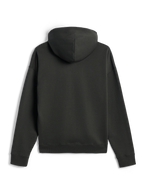 Sweat à capuche Alpinestars Essentials Ageless, Off Black, vue de dos, molleton de qualité supérieure avec finition lavage à la pierre, poignets et ourlet côtelés, design streetwear minimaliste et décontracté