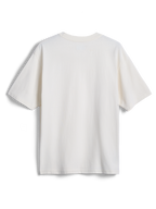 T-shirt Alpinestars Essentials Ageless SS, t-shirt à manches courtes, blanc cassé, vue de dos unie, coupe décontractée, sportswear décontracté