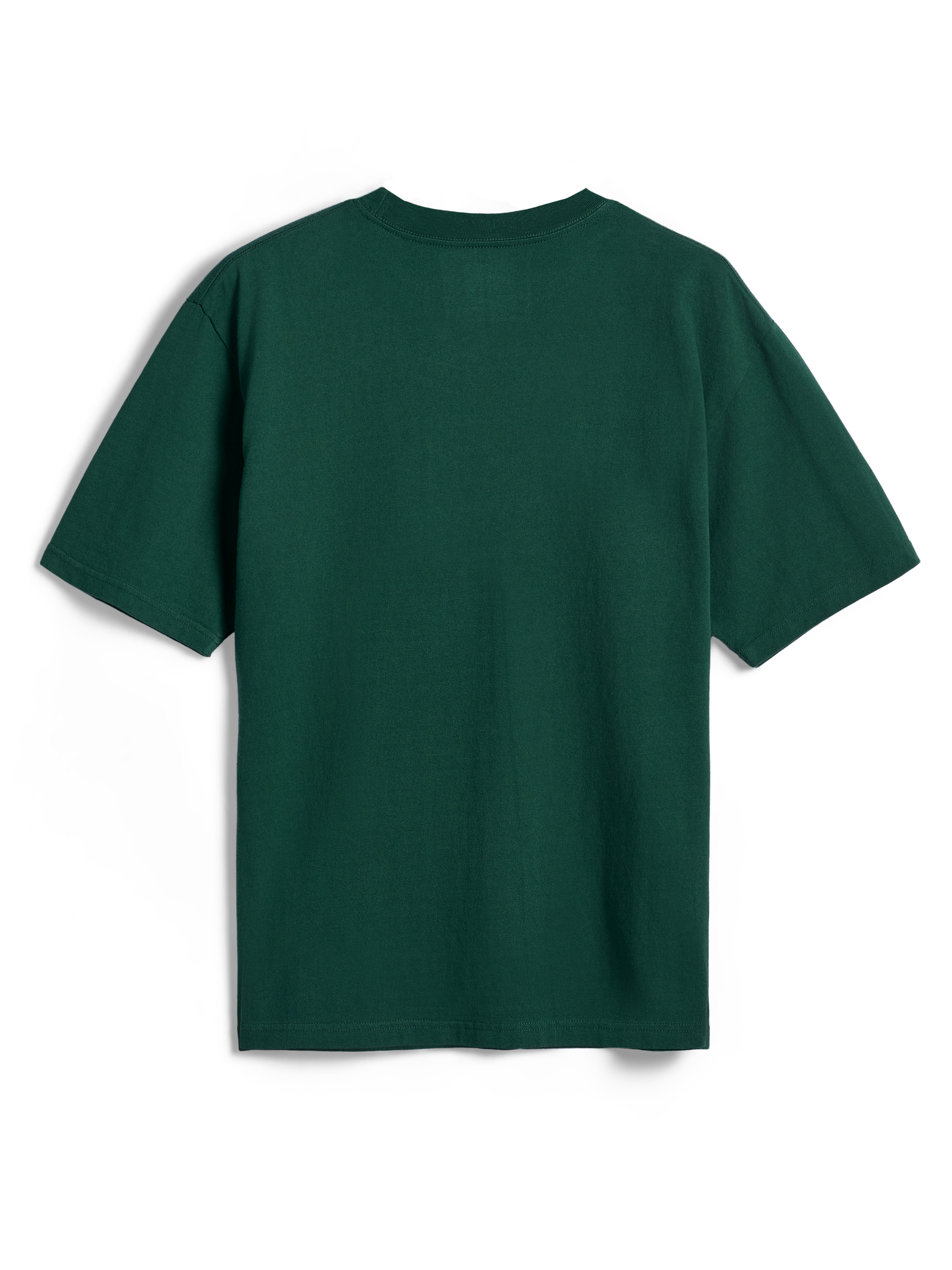 Alpinestars Essentials Ageless SS Tee, Short Sleeve T-Shirt, Pine Green, Back View, Solid Color, Relaxed Fit, Casual Sportswear