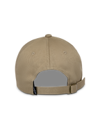 Casquette Alpinestars Deduce Strapback, Kaki, vue arrière avec sangle réglable et boucle métallique, dotée d'une petite étiquette logo noire, couvre-chef décontracté en sergé de coton