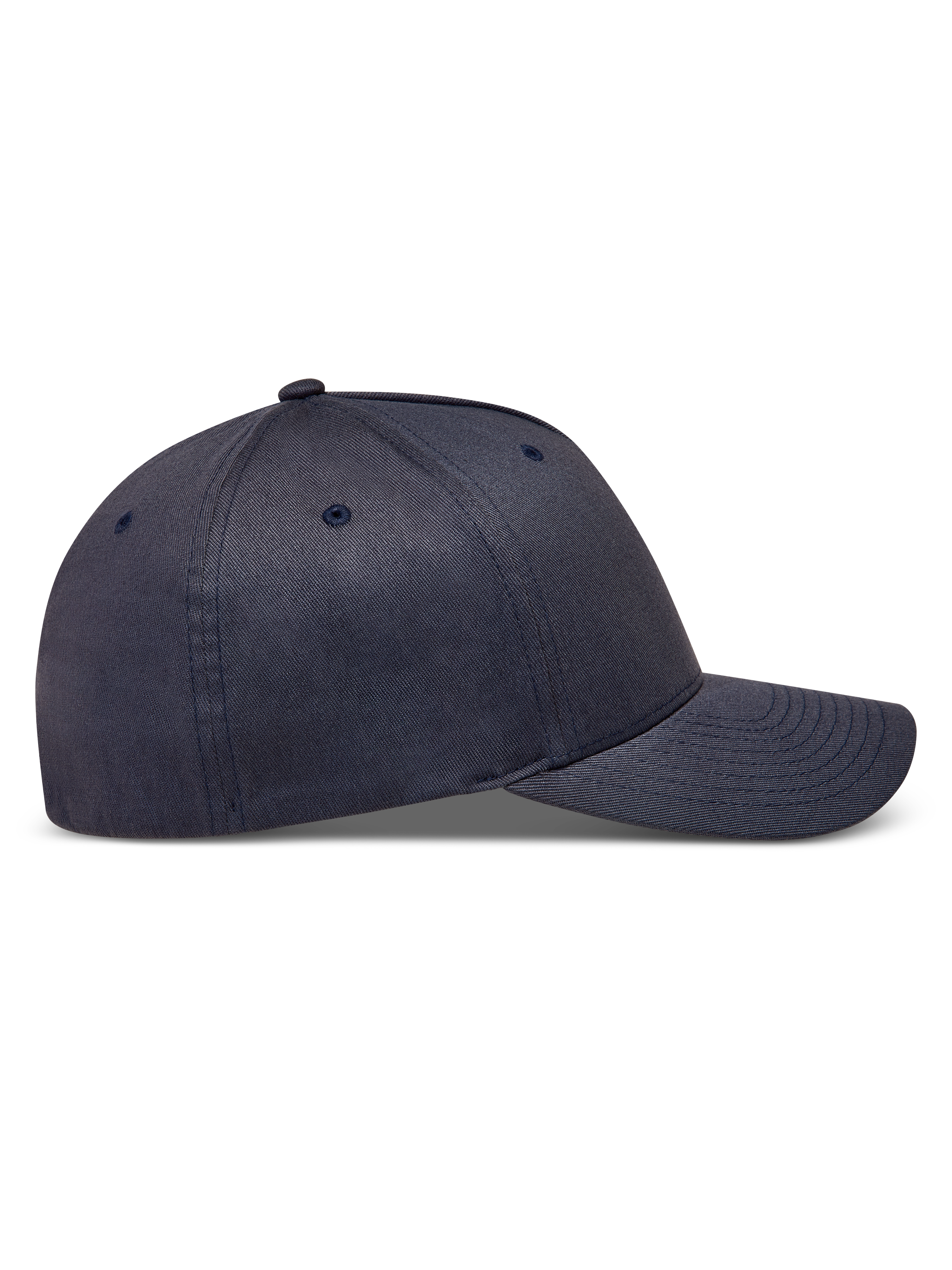 Alpinestars Maze Casquette, casquette sportswear gris foncé en sergé, visière incurvée, vue de profil latéral.