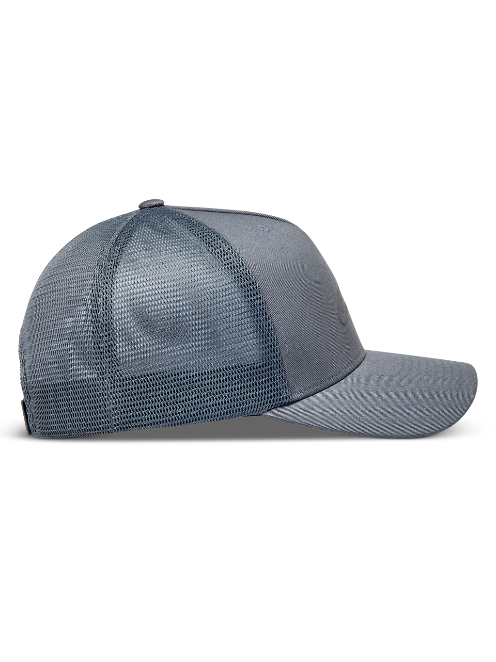 Alpinestars Augment Trucker Casquette, casquette de sportswear grise, maille respirante et visière incurvée, vue de profil