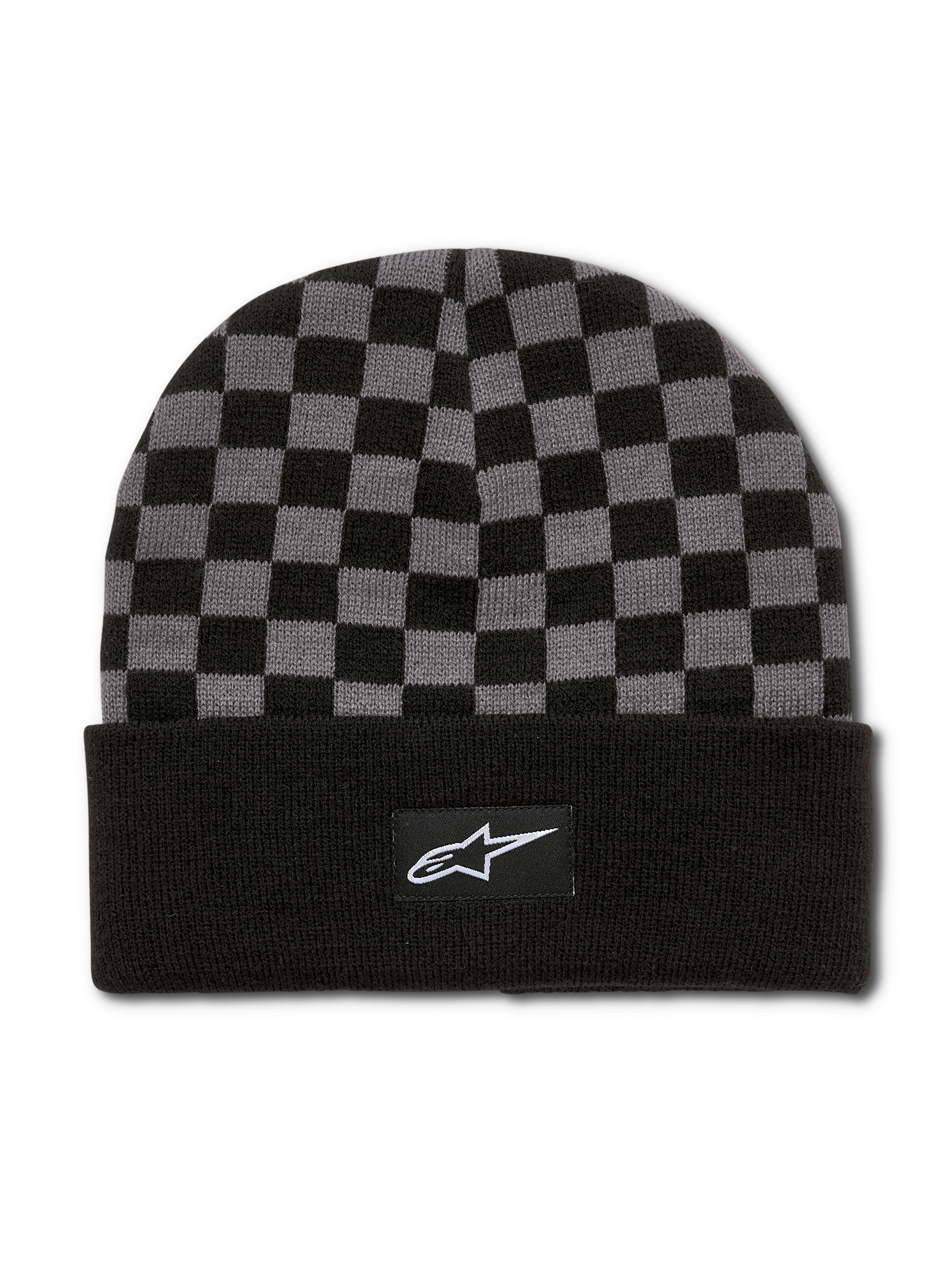 Checkered Cuff Bonnet