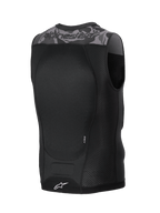 Alpinestars Gilet De Protection A-Motion Plasma, gilet de protection VTT et tout-terrain pour homme, noir et camouflage, avec protection dorsale Nucleon Plasma et construction en maille respirante, vue de dos
