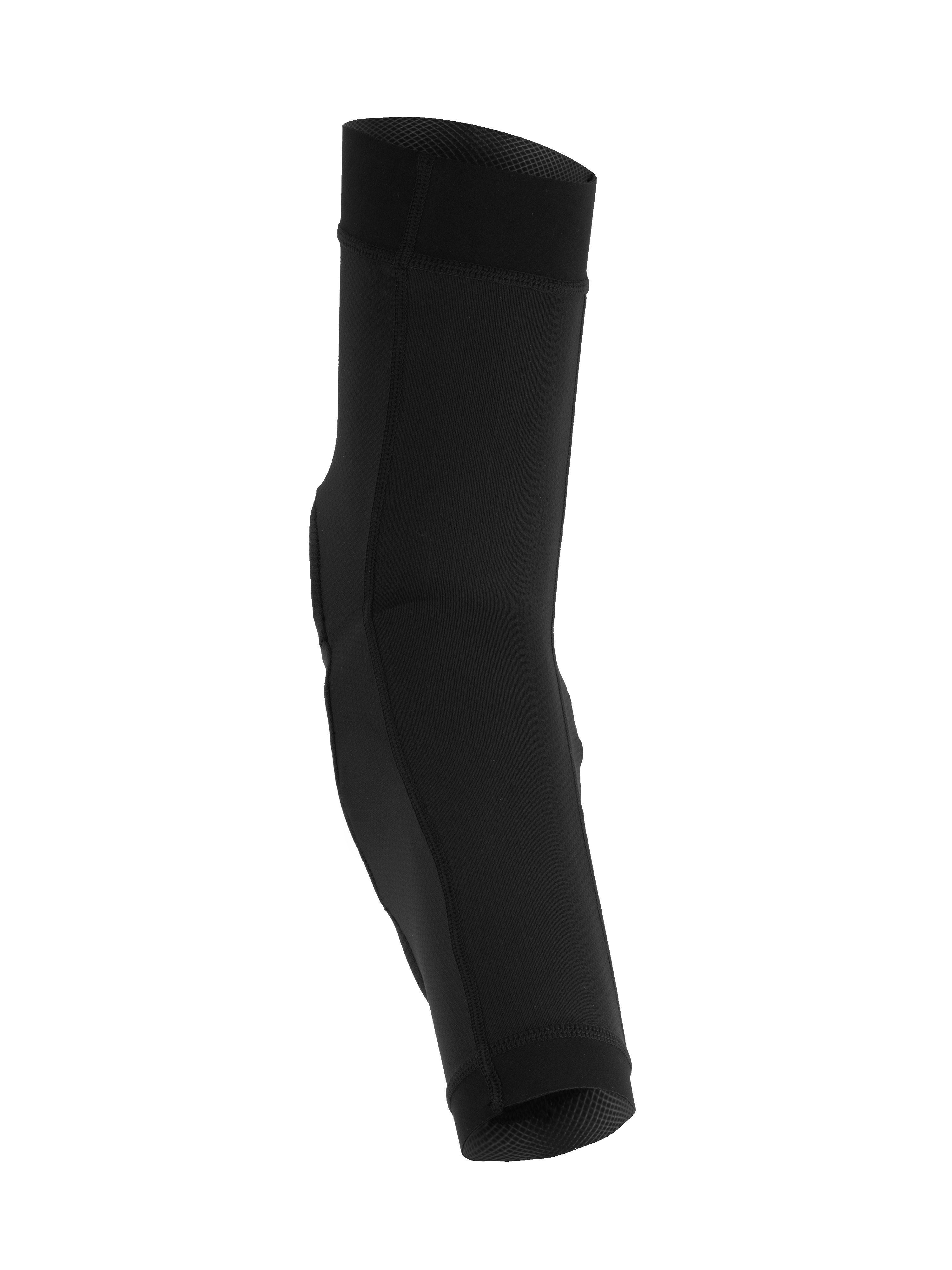 Manchon de coude Alpinestars A-Motion Plasma, protection de coude VTT, noir, design à enfiler épuré avec maille respirante et contours anatomiques, protection légère pour le cyclisme tout-terrain