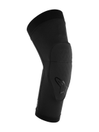 Alpinestars A-Motion Plasma Knee Sleeve, protection de genou VTT, noir, conception ergonomique préformée avec rembourrage Nucleon Plasma, tissu en maille extensible respirant avec logo Alpinestars sur le genou, protection à enfiler pour le VTT