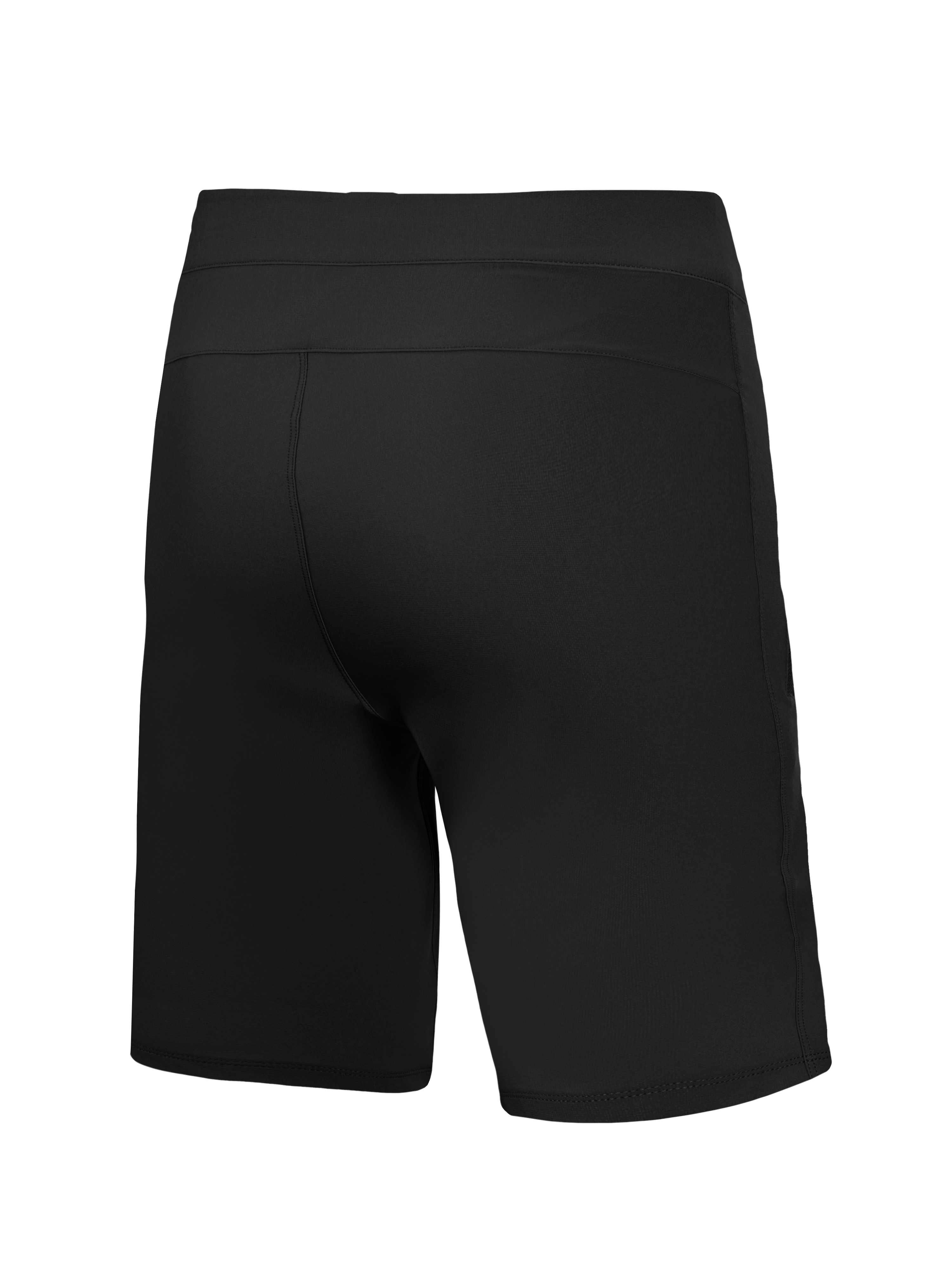 Short de VTT Alpinestars A-Dura Ride noir, vue arrière, tissu tissé extensible 4 directions durable.