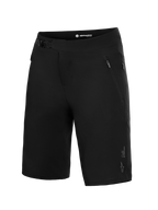 Short Alpinestars A-Dura Ride noir pour VTT, doté d'un tissu extensible 4 directions et d'une fermeture à cliquet.