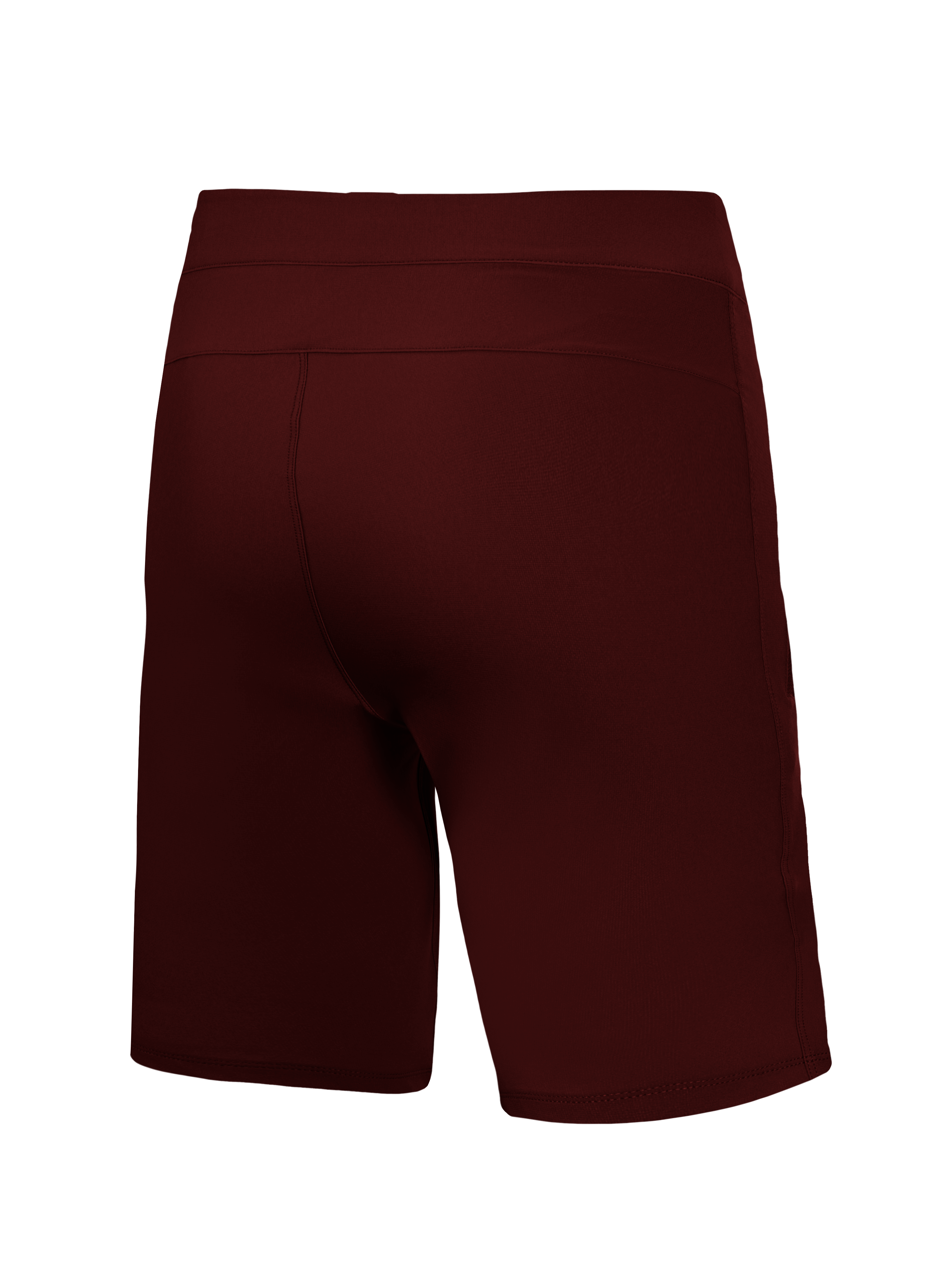 Short Alpinestars A-Dura Ride bordeaux, vue arrière, design minimaliste et tissu extensible robuste pour le VTT.