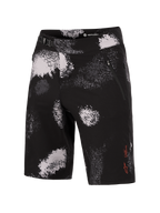 Short de VTT Alpinestars A-Dura Ride Black Camo, tissu extensible 4 directions et fermeture à cliquet sécurisée.