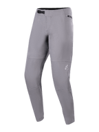 Pantalon Alpinestars A-Dura Elite, pantalon de VTT, gris foncé, doté d'un système de fermeture à cliquet à l'avant et de poches zippées, tissu Cordura durable extensible 4 directions pour le cyclisme tout-terrain