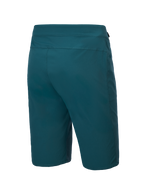 Alpinestars A-Dura Shorts, Mountain Bike Shorts, Dark Pine, back view featuring a clean design and durable 2-way stretch fabric, regular fit for MTB riding