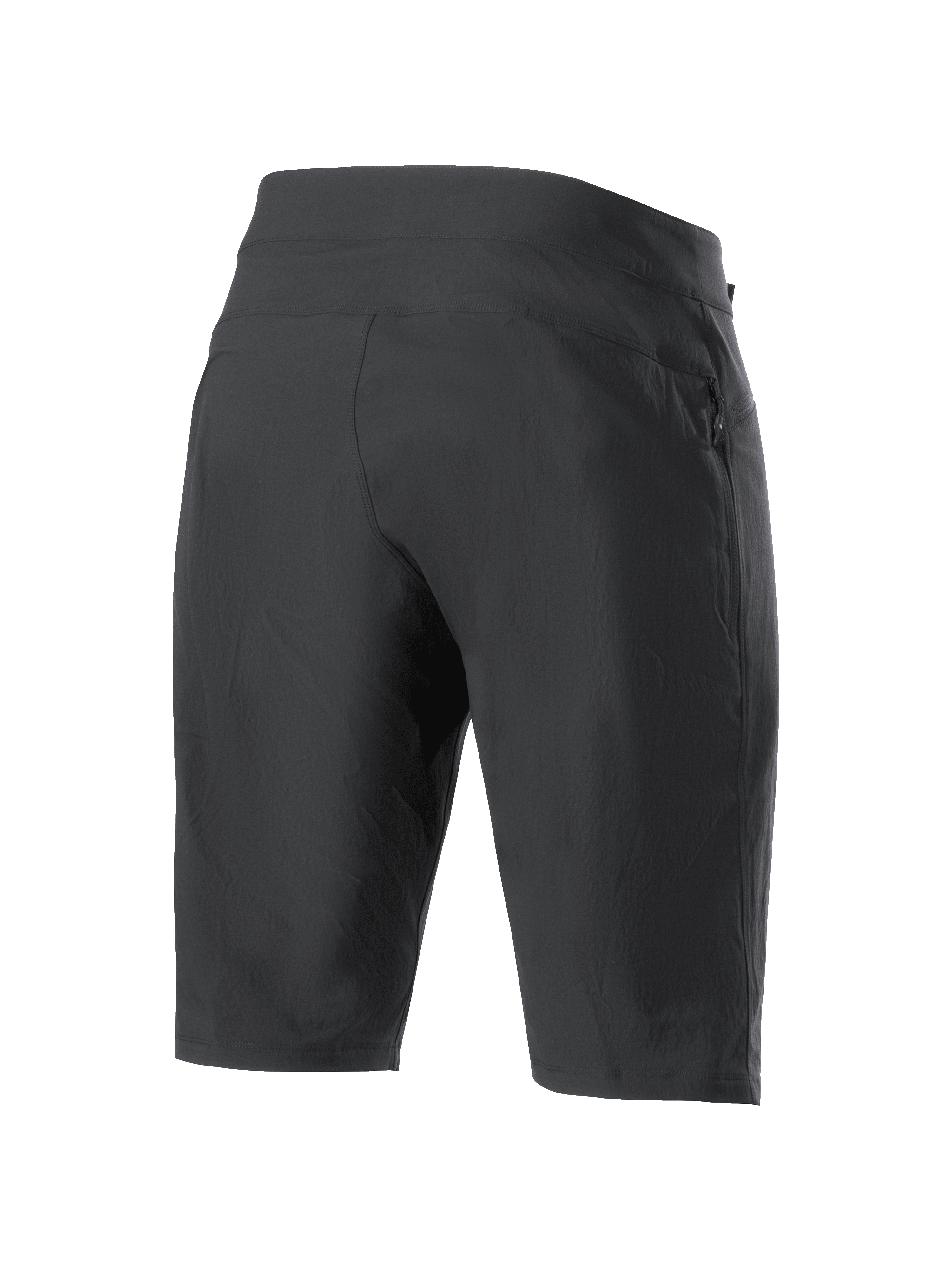 Alpinestars Stella A-Dura Liner Shorts Femme, noir, vue arrière, short de VTT durable doté d'une poche latérale zippée et d'un tissu extensible bidirectionnel pour une meilleure mobilité