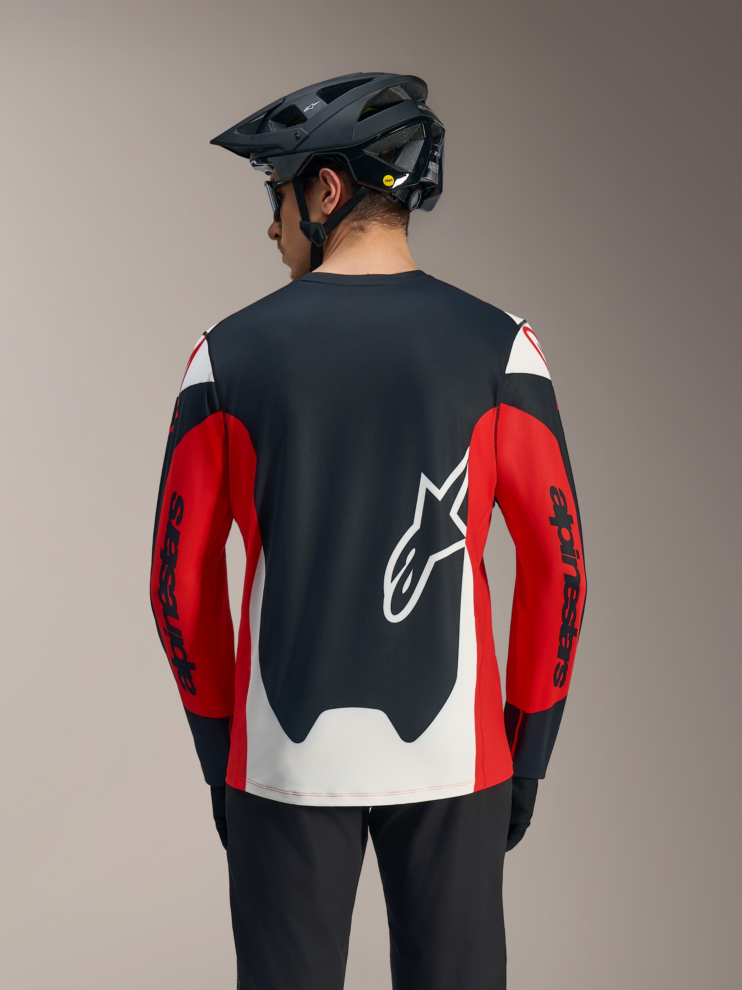 A-Dura Race Long Sleeve - Red Cycling Jersey