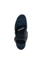 Bottes Alpinestars Tech 7 Enduro Drystar, semelle gris foncé à haute adhérence avec indicateur d'usure pour l'enduro.