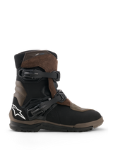 Alpinestars Belize V2 Drystar Boots, Motorcycle Adventure Touring Boots, Black and Brown, Waterproof, Two Adjustable Buckles, Textured Grip Sole, High Ankle Protection, Reinforced Toe