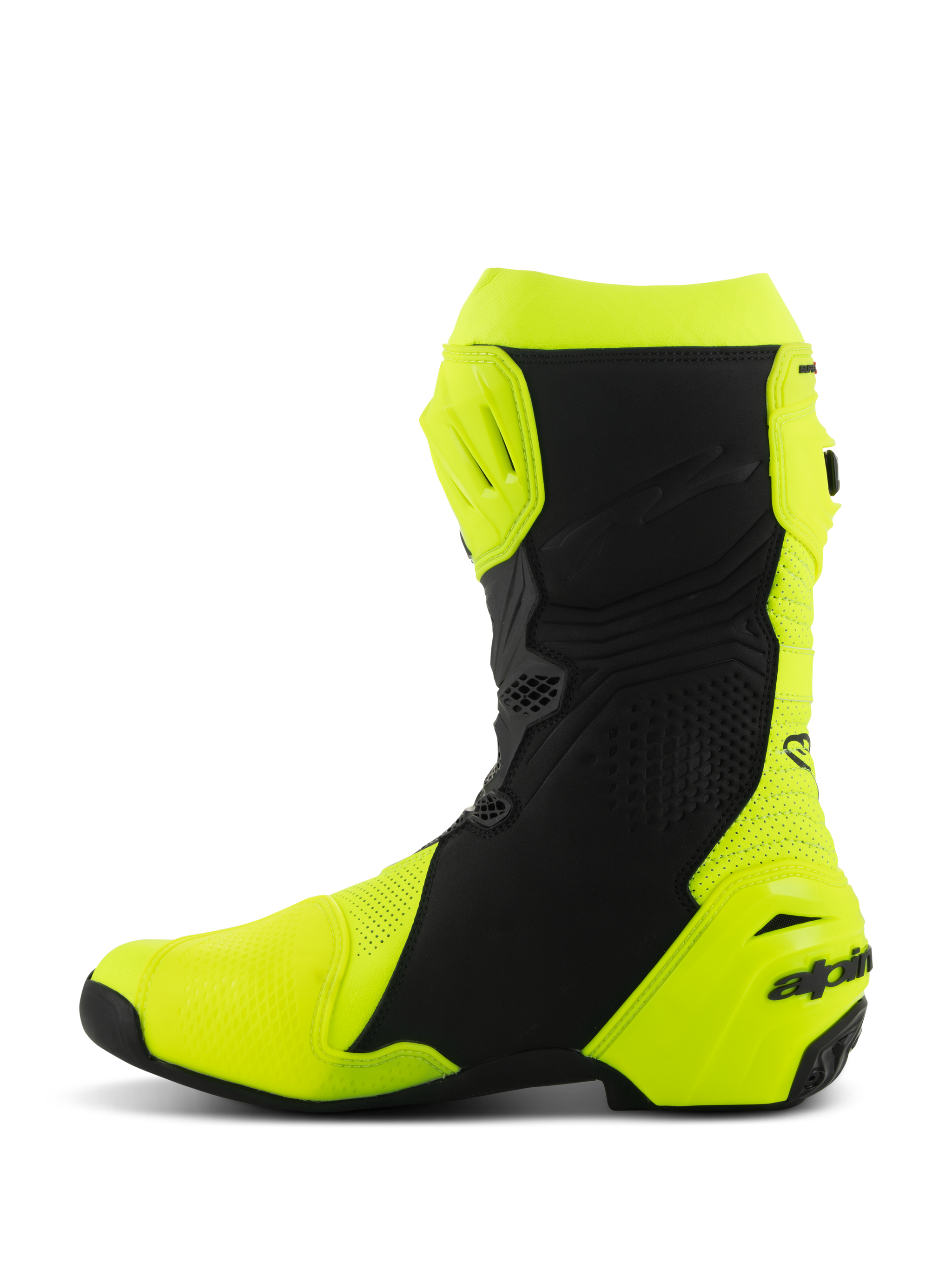 Supertech R Vented - Black Motorcycle Boots | Alpinestars® Supertech R Vented - Black Motorcycle Boots | Alpinestars®