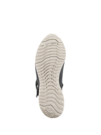 Bottes Stella RT-7 Touring Drystar® Alpinestars pour femme, vue de la semelle extérieure, semelle en caoutchouc gris clair avec motif à crampons durable et logo TPF, conçue pour la traction et le support du cadre de protection transversale (TPF)