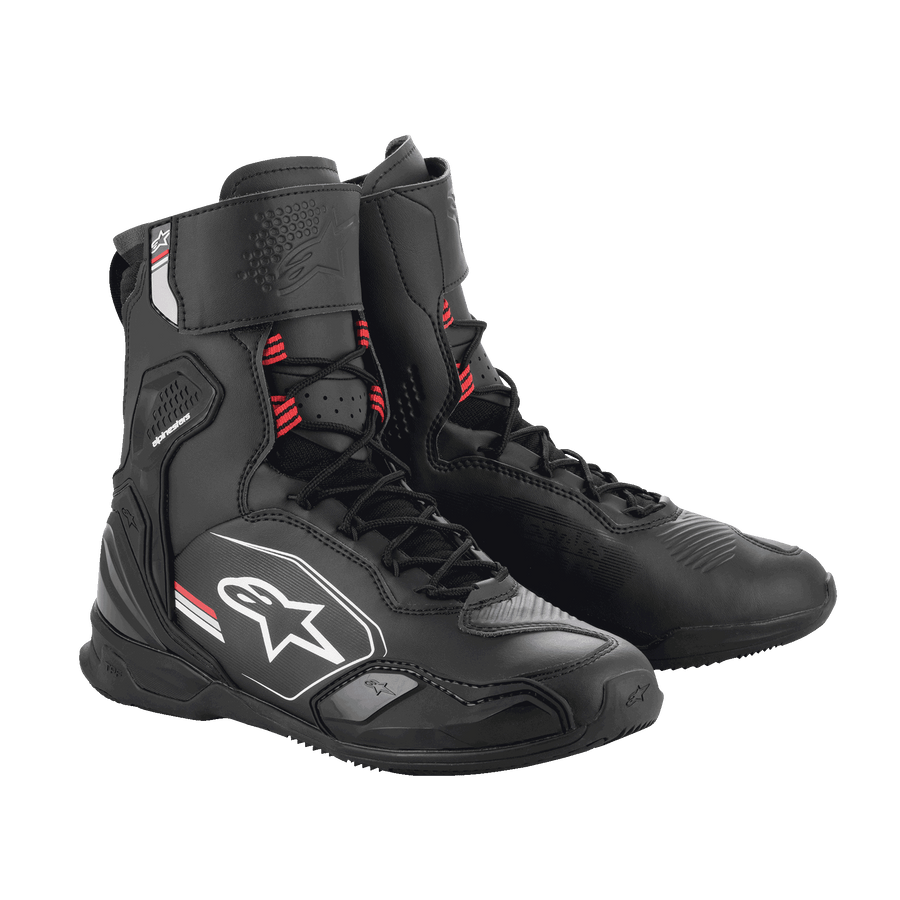 Vaster Moto Chaussures De Moto Imperméables Homme - Cuir Renforcé Respirant - Semelle Antidérapante CE EN 13634:2017