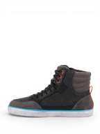 Alpinestars J-6 Imperméables Canvas, chaussures de moto urbaines grises et noires pour homme, certifiées CE.