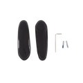 Alpinestars Toe Slider With Screws, Motorcycle Boot Spare Parts, Black, two synthetic sliders with debossed Astars logo, includes silver hex key and mounting hardware for racing boots