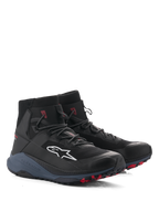 Alpinestars Speedforce XR, chaussures de moto urbaines, noires et rouges, protection de cheville en TPU, certifiées CE