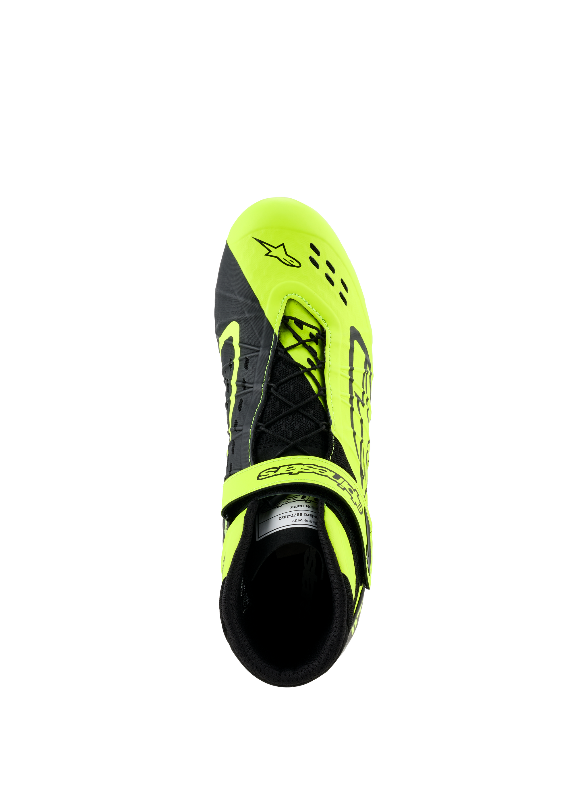 Tech-1 KX V3 - Black Yellow Karting Shoes | Alpinestars® Tech-1 KX V3 - Black Yellow Karting Shoes | Alpinestars®