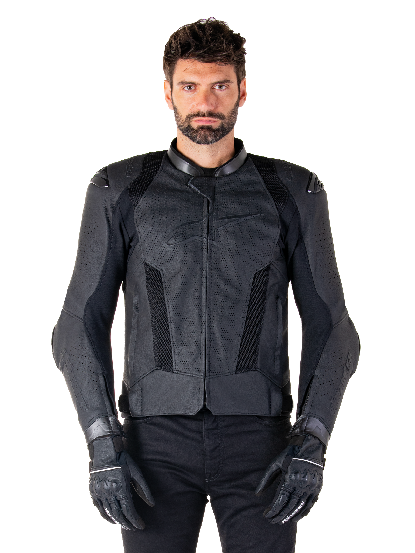 Missile V3 Airflow Veste en cuir