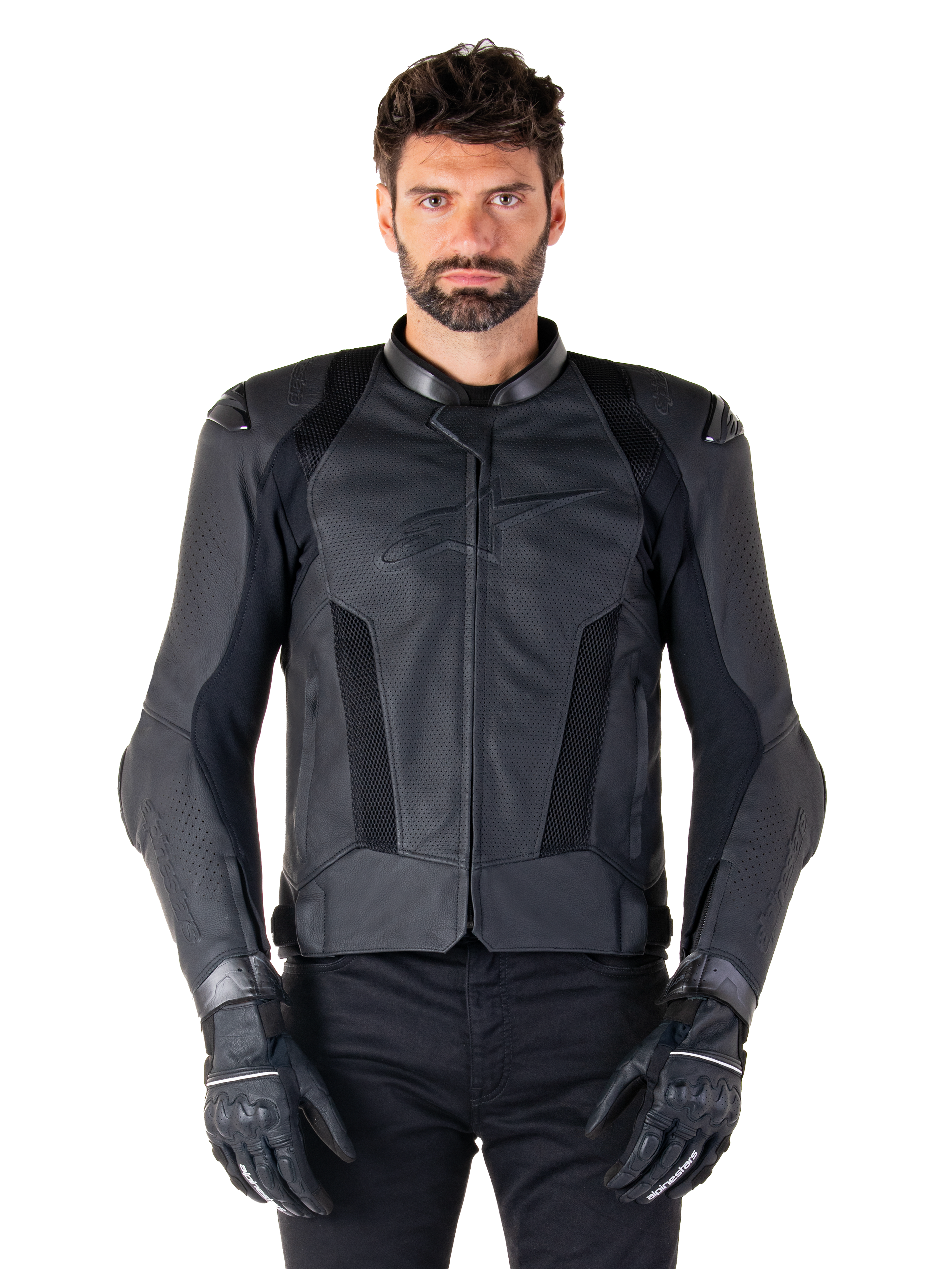 Missile V3 Airflow Veste en cuir