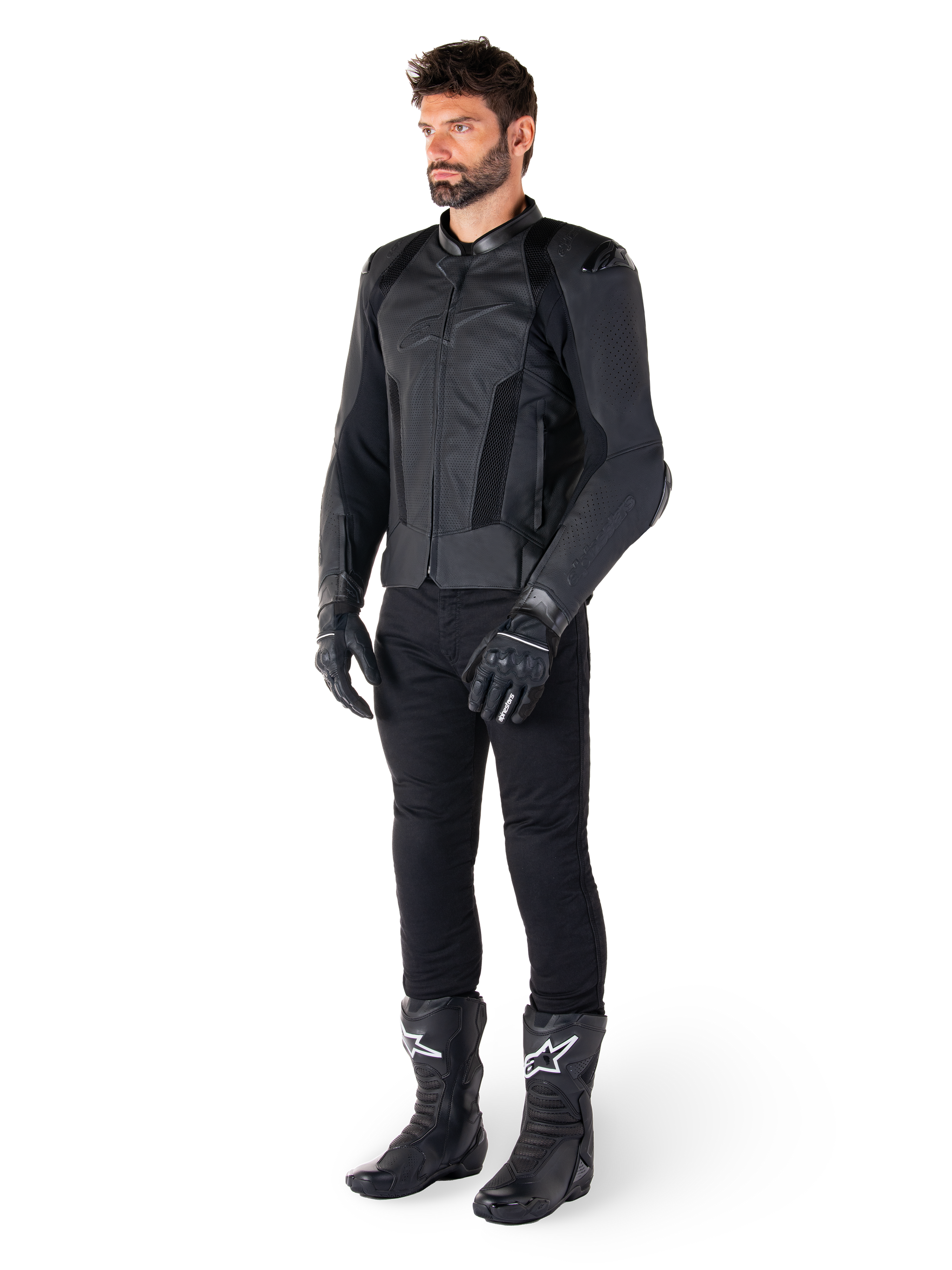 Veste en Cuir Missile V3 Airflow