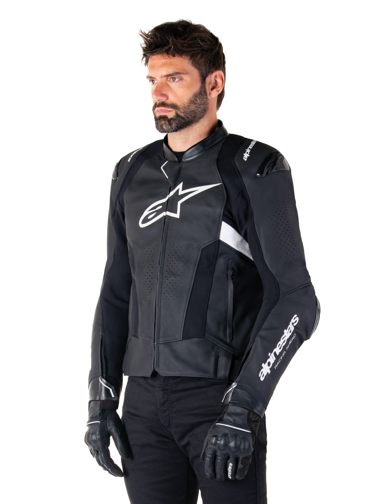 Missile V3 Airflow Veste en cuir