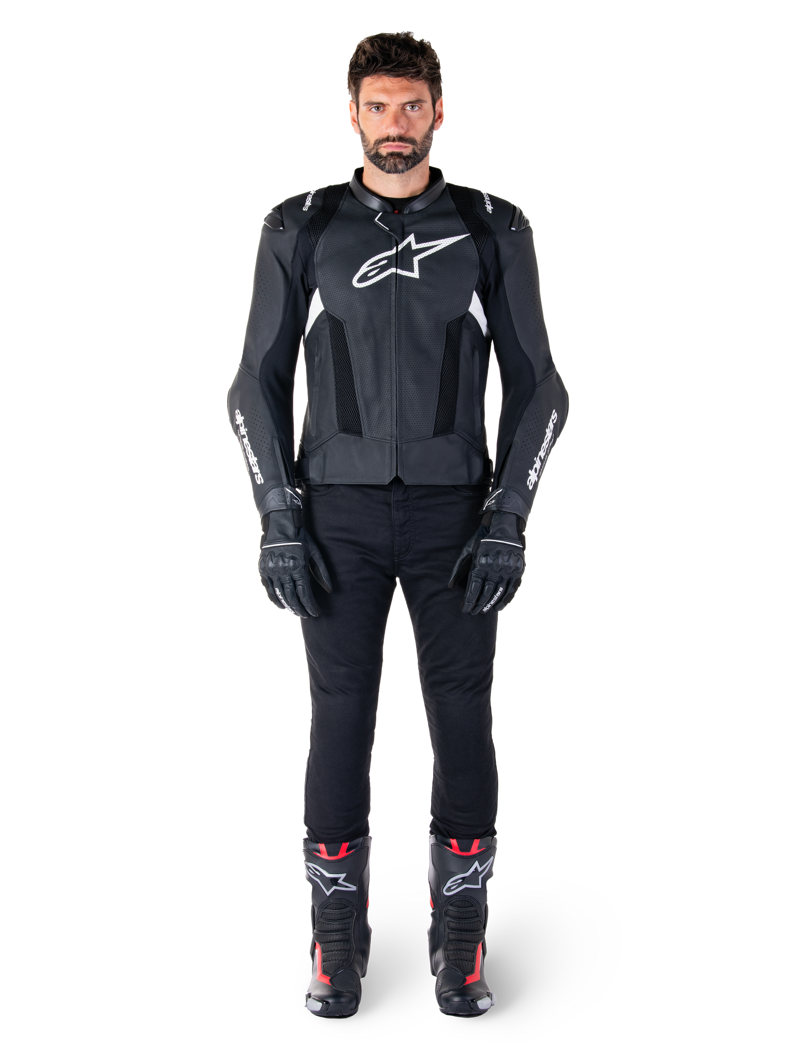 Missile V3 Airflow Veste en cuir