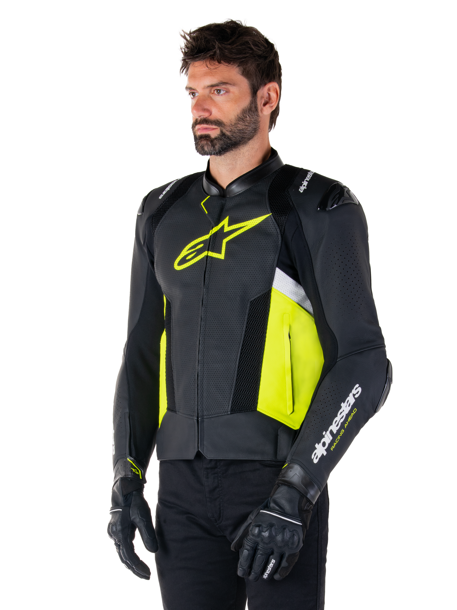 Missile V3 Airflow Veste en cuir