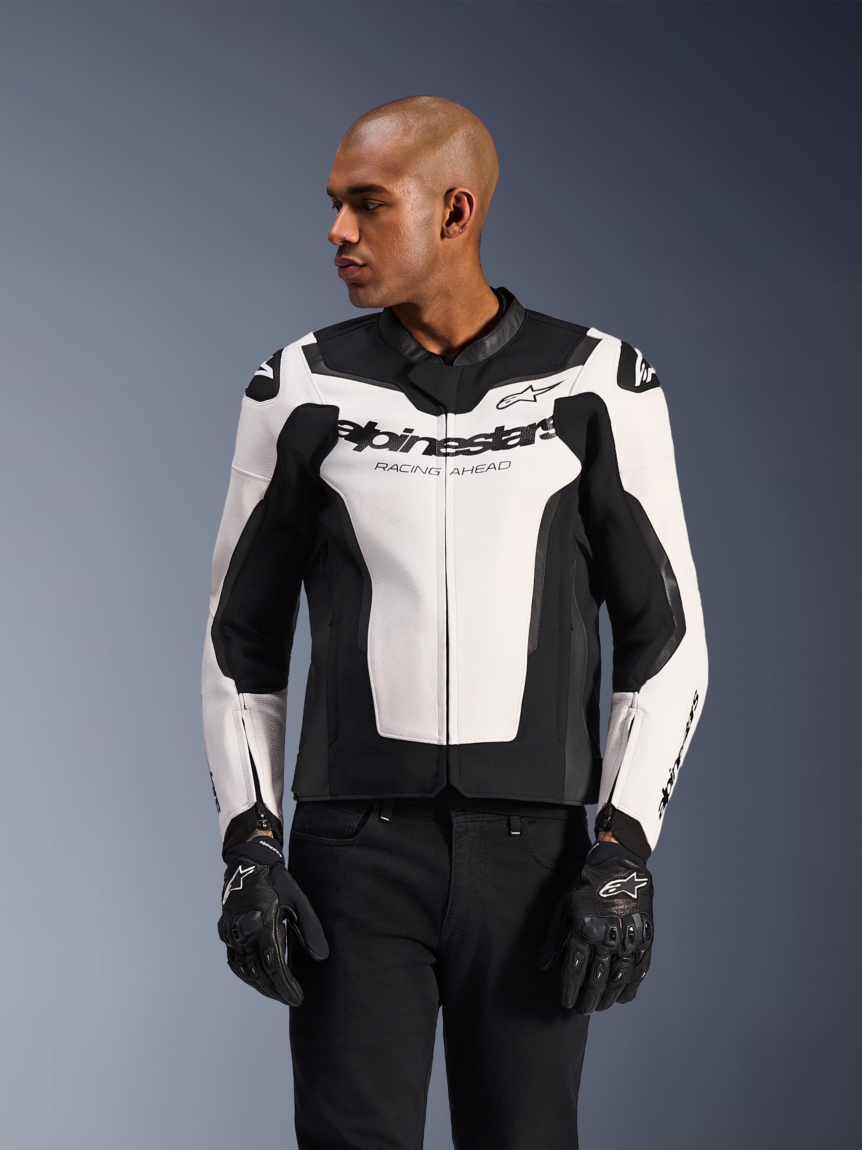 Veste En Cuir GP Force V2