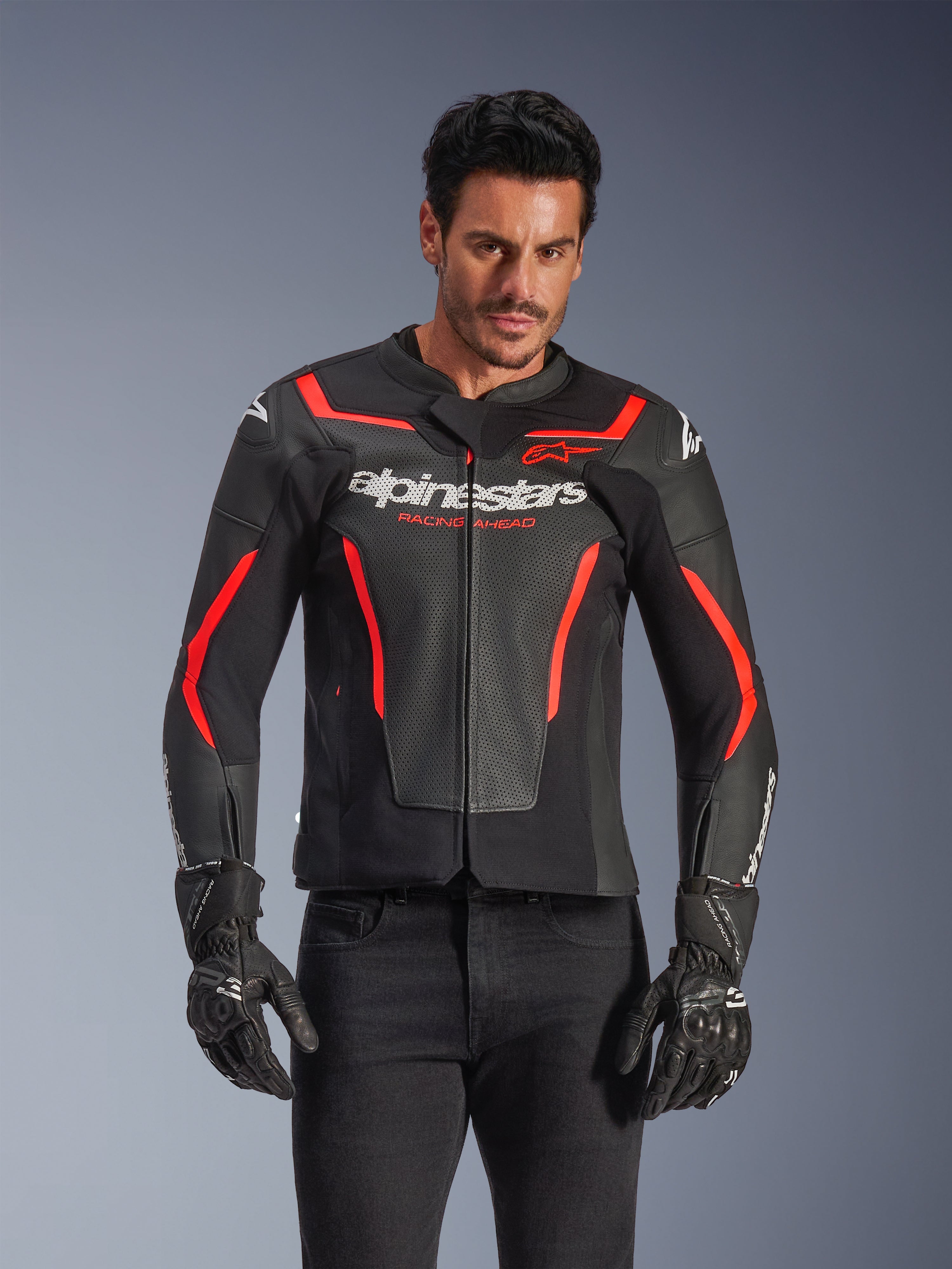 GP Force V2 Air - Black Motorcycle Jacket | Alpinestars® GP Force V2 Air - Black Motorcycle Jacket | Alpinestars®