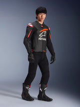 Veste En Cuir GP Plus R V4 Airflow