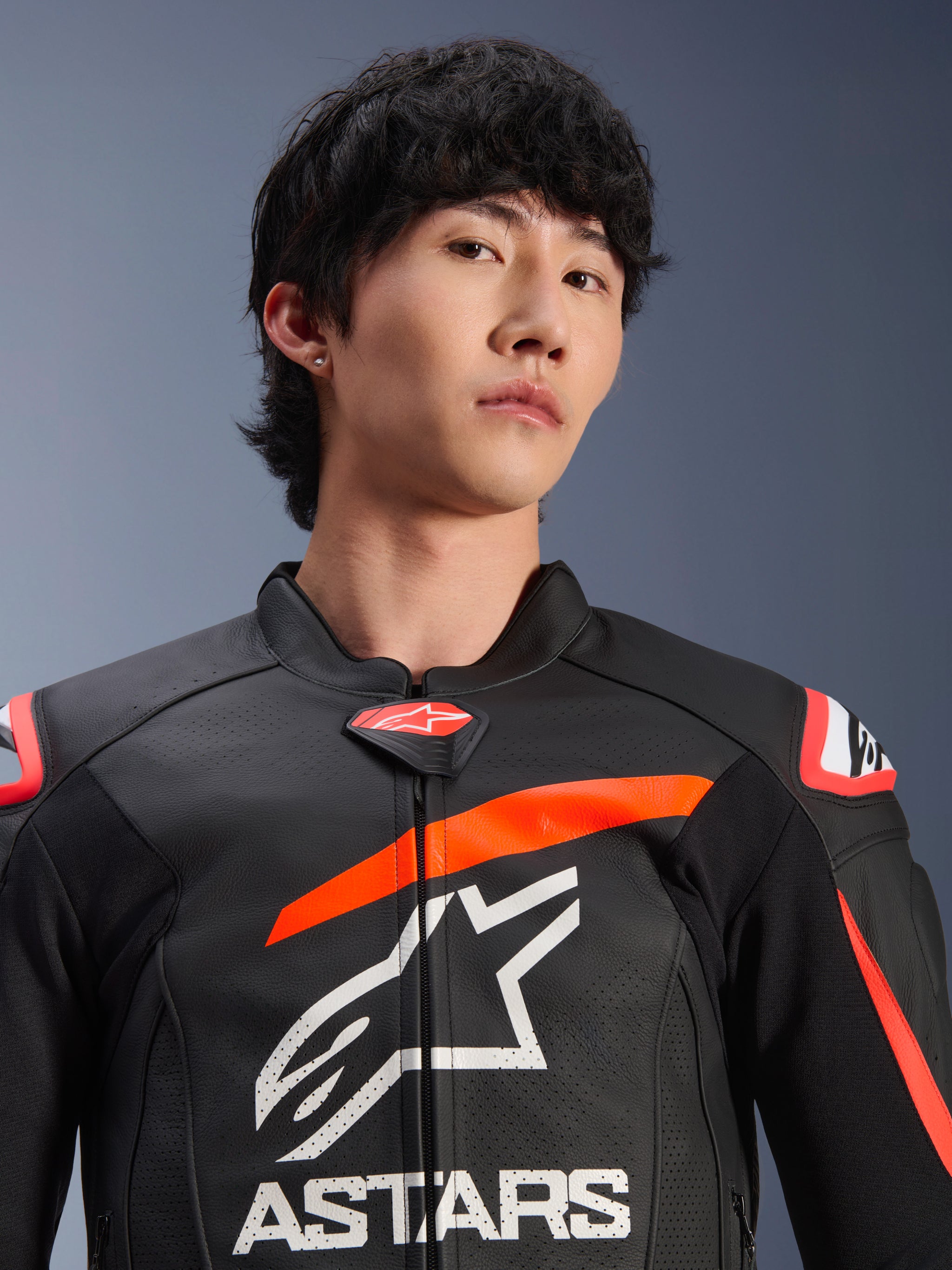 Veste En Cuir GP Plus R V4 Airflow