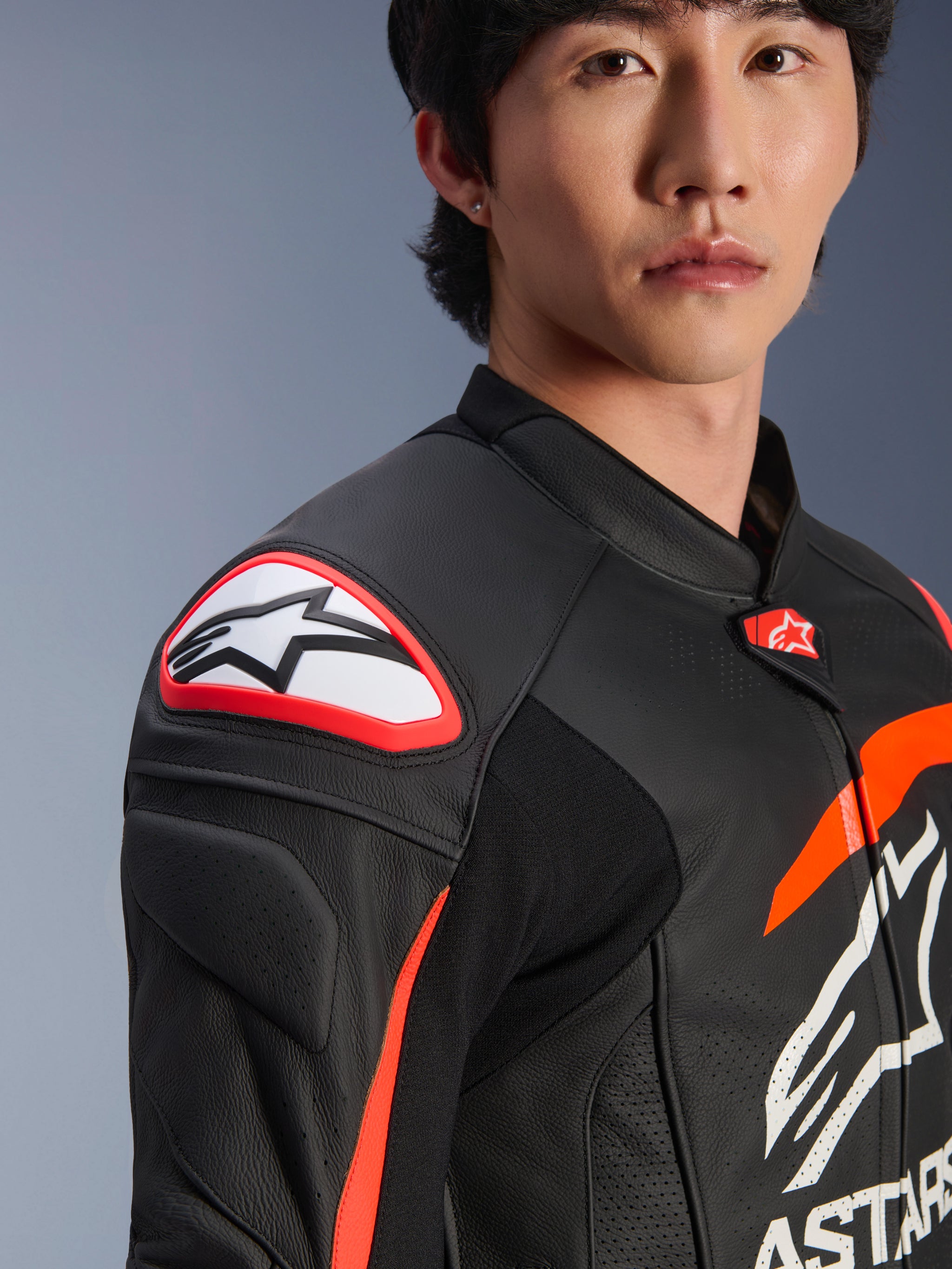 Veste En Cuir GP Plus R V4 Airflow