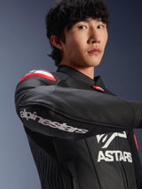 Veste En Cuir GP Plus R V4 Airflow