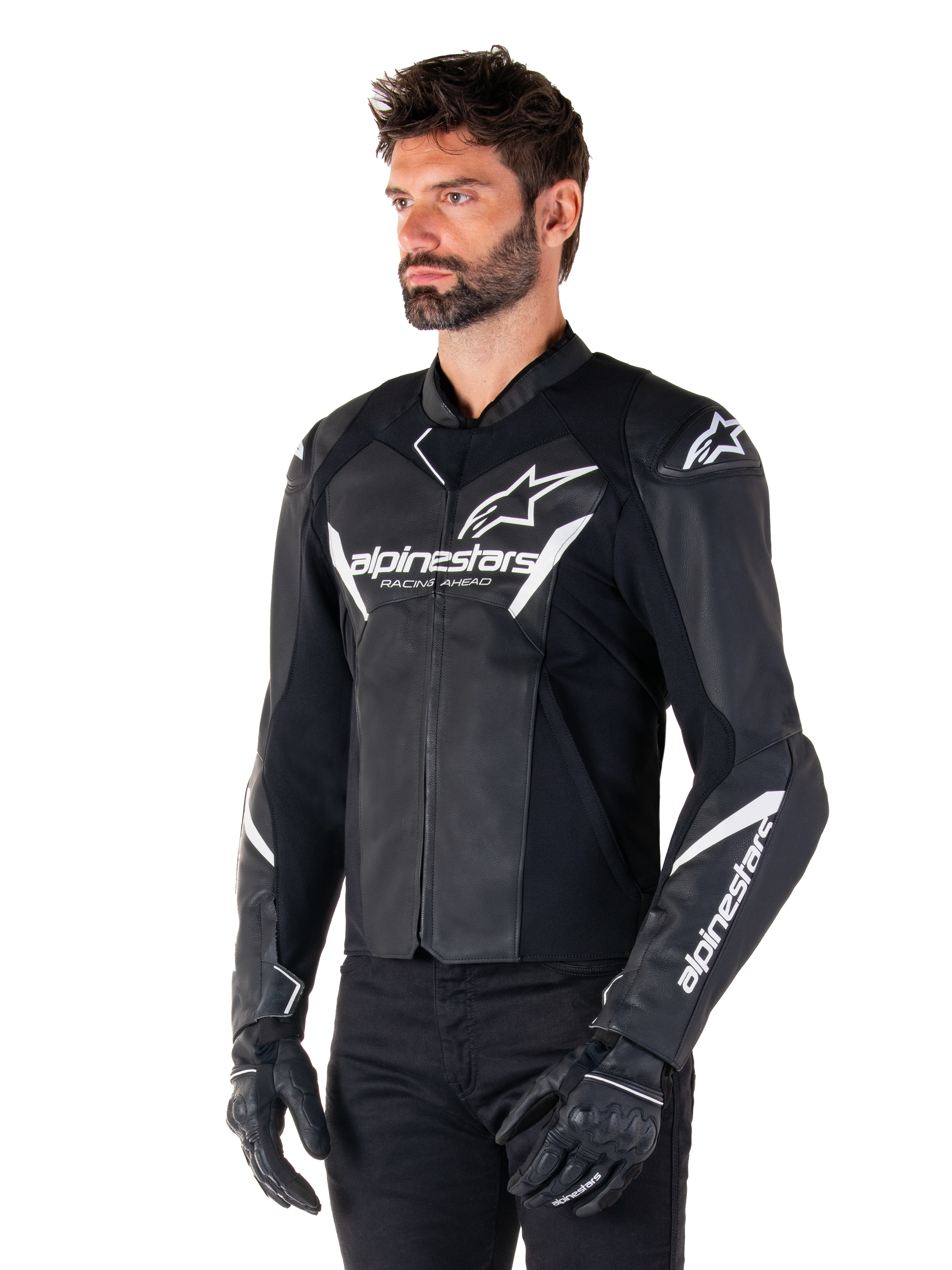 Veste En Cuir Faster V3