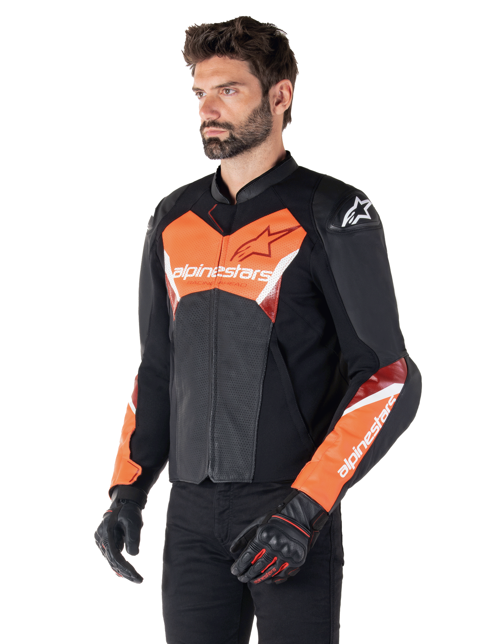 Faster V3 Airflow Veste en cuir