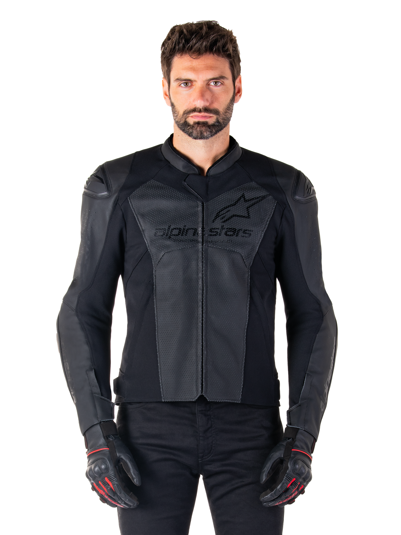 Faster V3 Airflow Veste en cuir