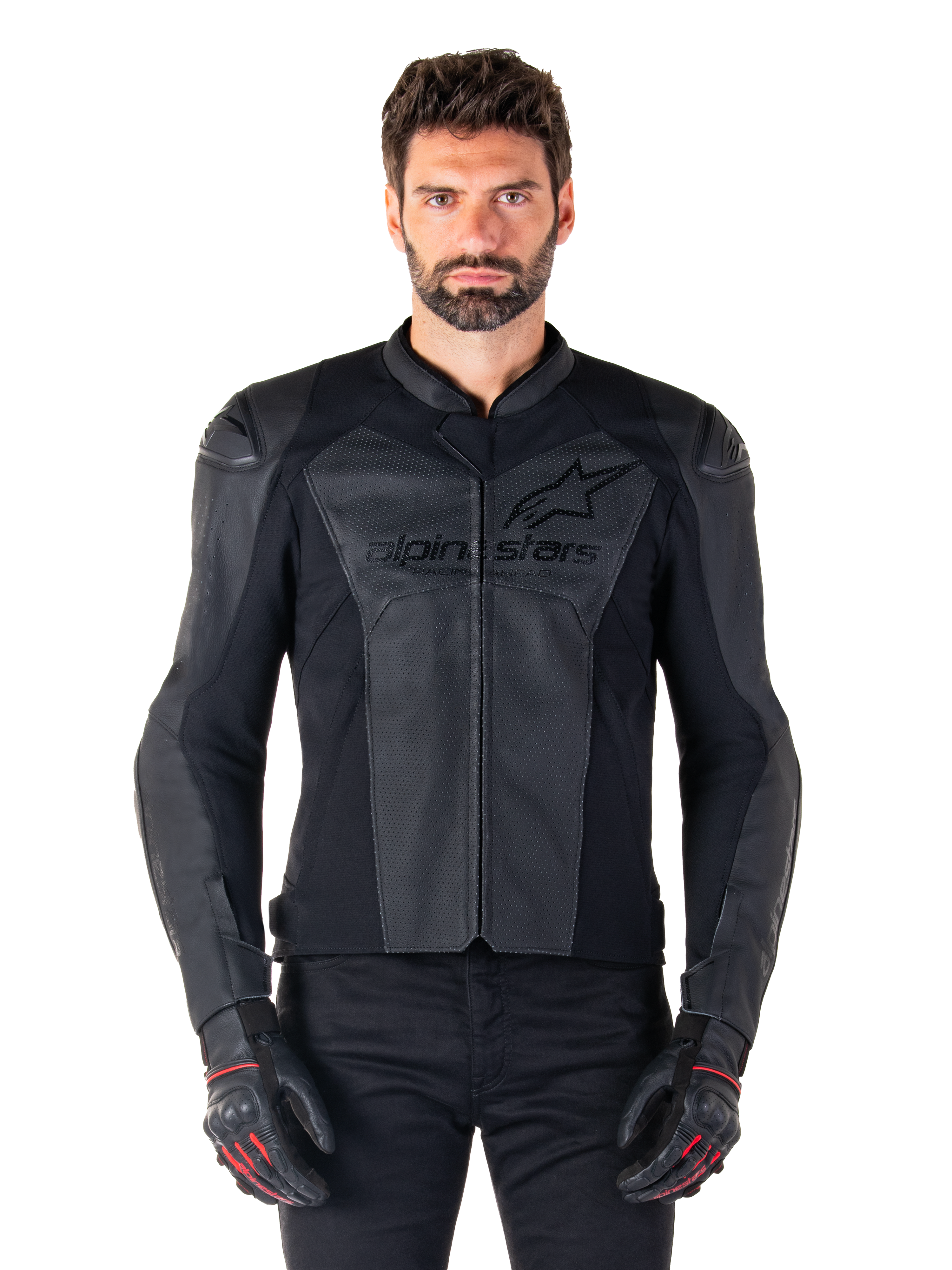 Faster V3 Airflow Veste en cuir