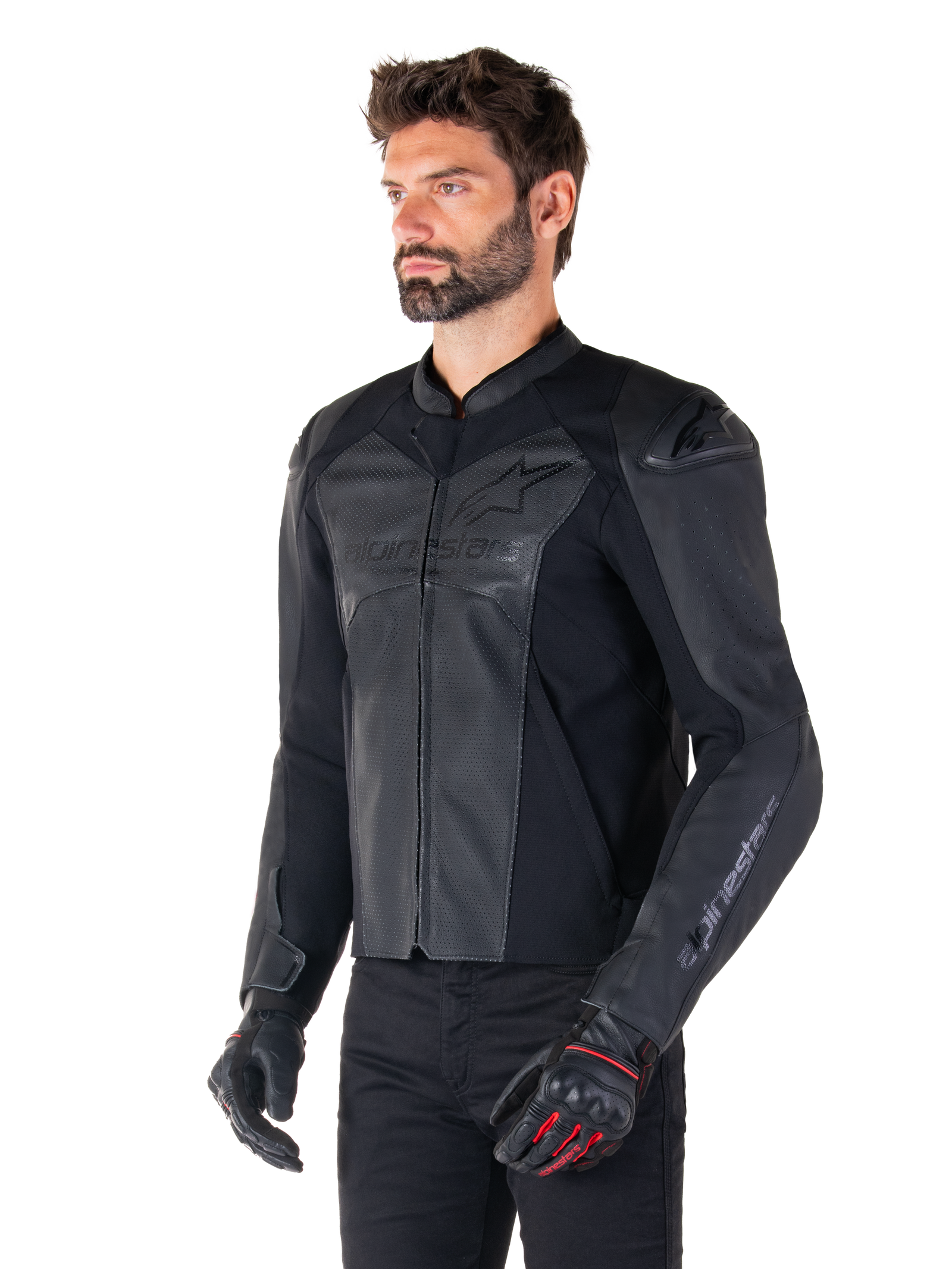 Faster V3 Airflow Veste en cuir