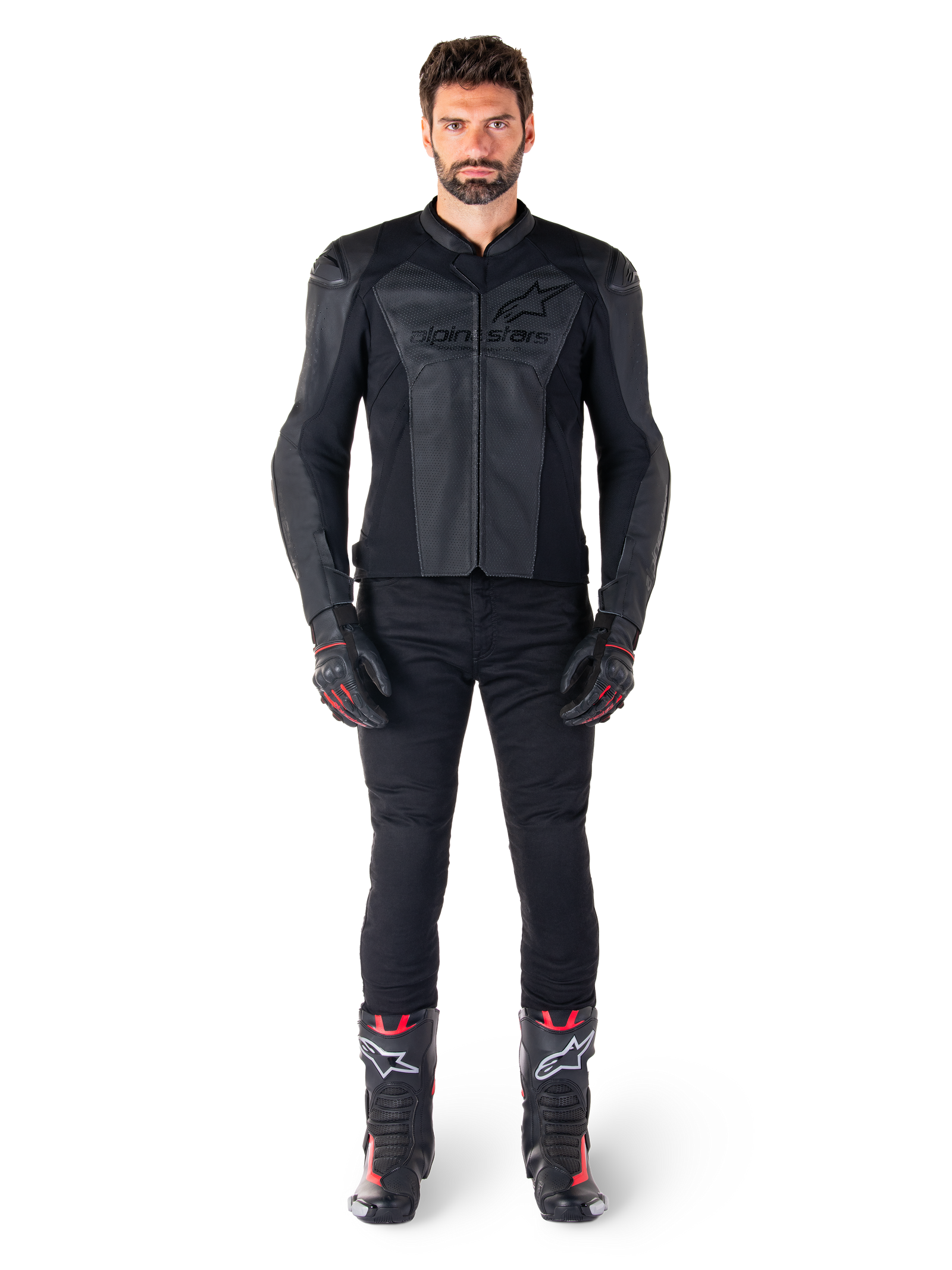 Faster V3 Airflow Veste en cuir