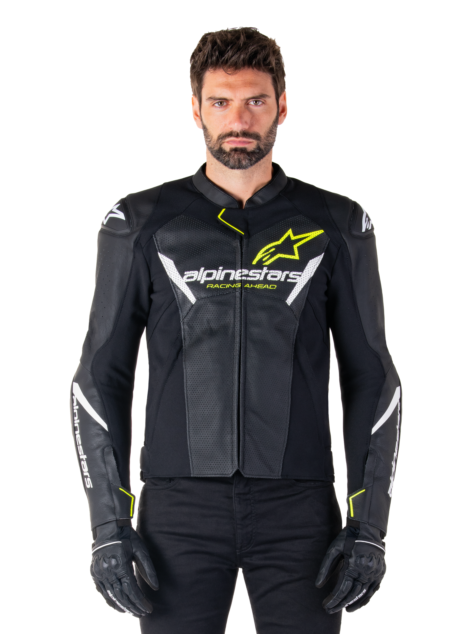 Faster V3 Airflow Veste en cuir